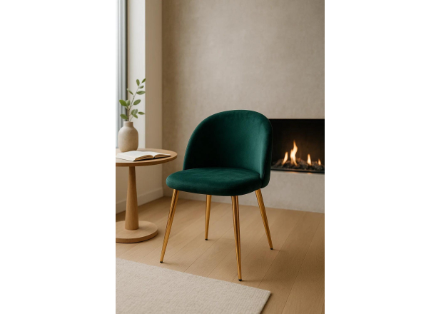 Silla Hill Terciopelo Golden