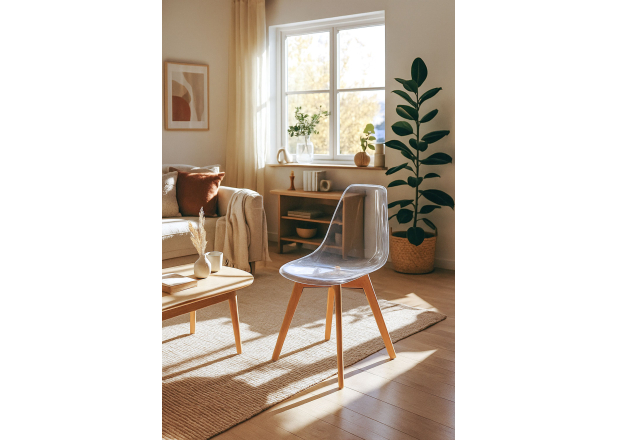 Silla Nordi Transparente