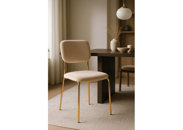 Silla Kenry Golden Terciopelo