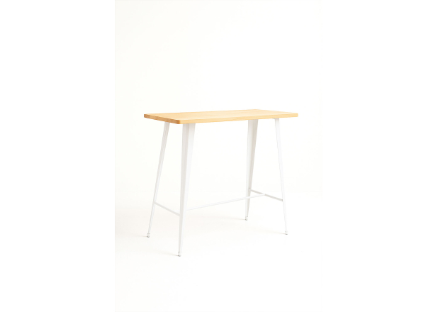 Mesa Meyer Alta Rectangular Madera Natural