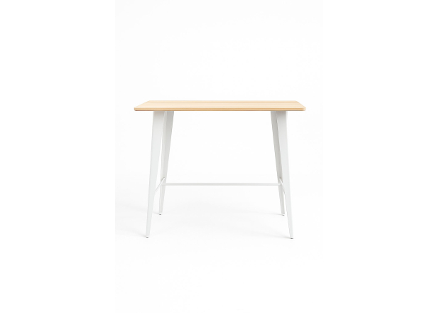 Mesa Meyer Alta Retangular Madeira Natural