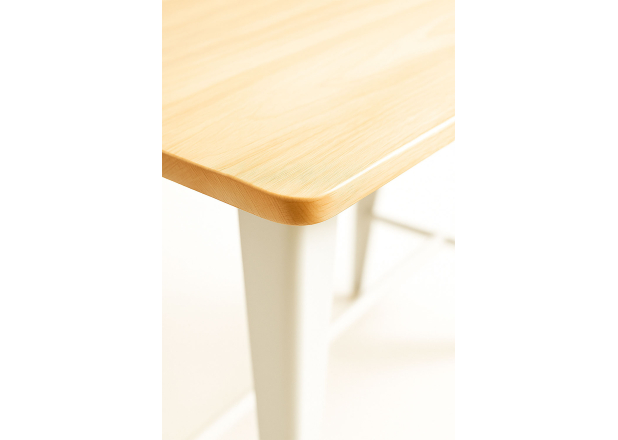 Mesa Meyer Alta Rectangular Madera Natural