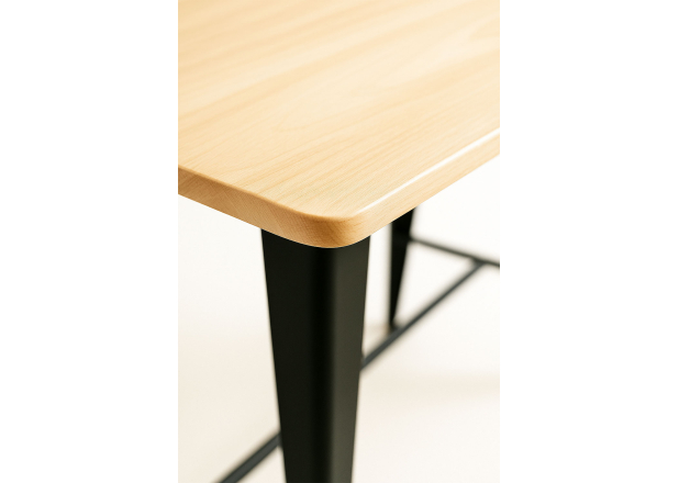 Mesa Meyer Alta Rectangular Madera Natural