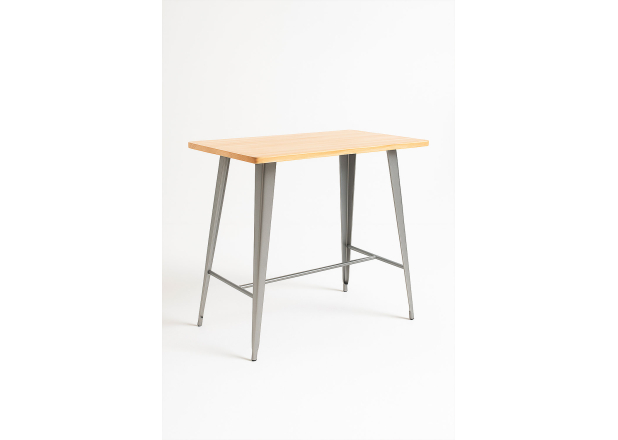 Mesa Meyer Alta Rectangular Madera Natural