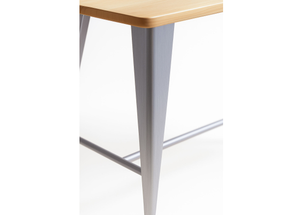 Mesa Meyer Alta Rectangular Madera Natural