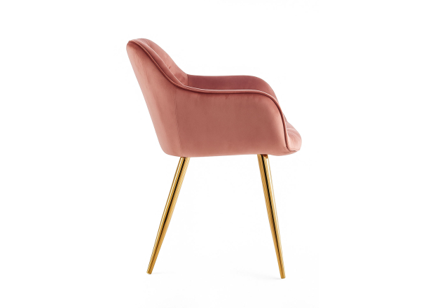 Cadeira Creta Golden Veludo