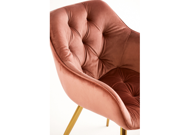 Cadeira Creta Golden Veludo