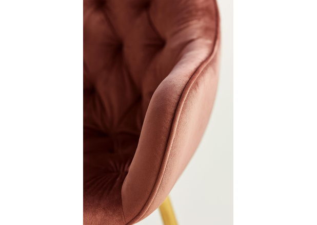 Cadeira Creta Golden Veludo