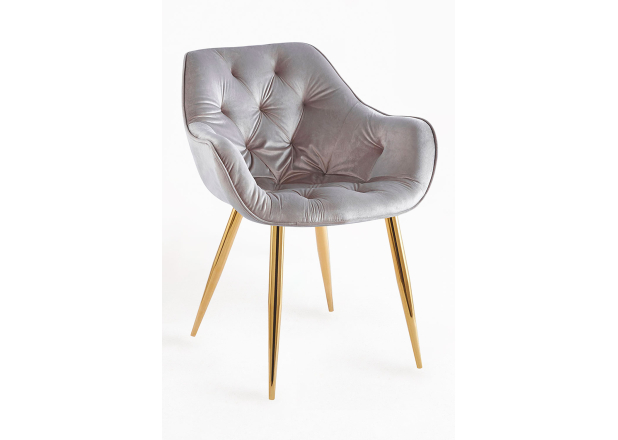 Silla Creta Golden Terciopelo