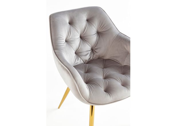 Silla Creta Golden Terciopelo