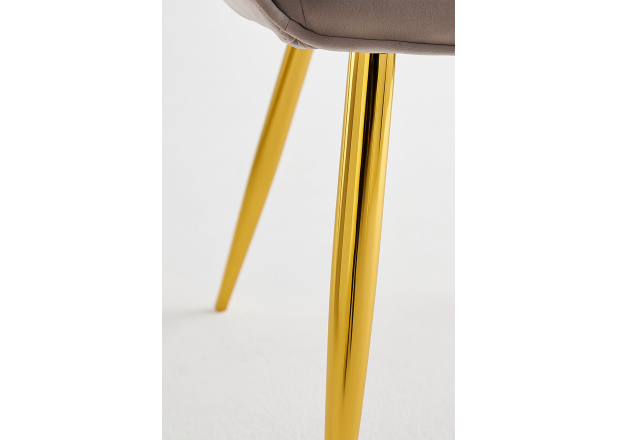 Cadeira Creta Golden Veludo