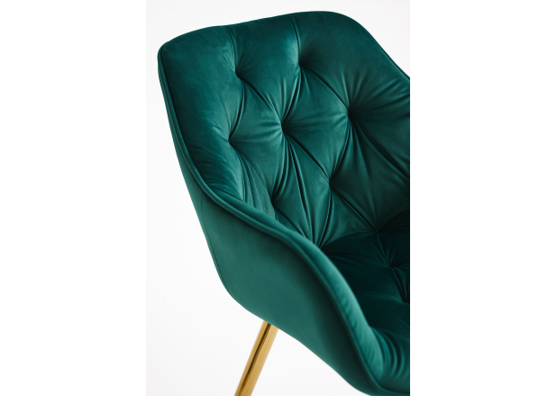 Cadeira Creta Golden Veludo