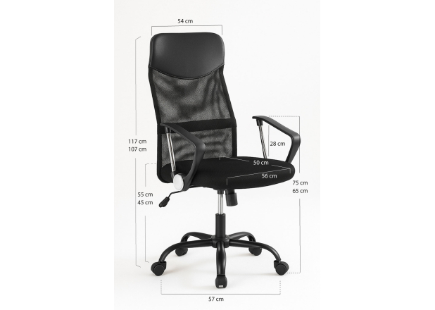 Silla Canvas Black Edition