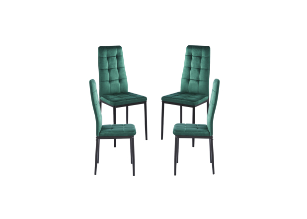 Pack 4 Sillas Clentor Terciopelo