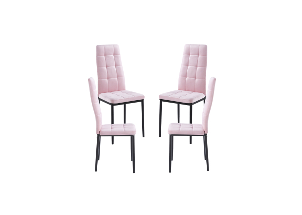 Pack 4 Sillas Clentor Terciopelo