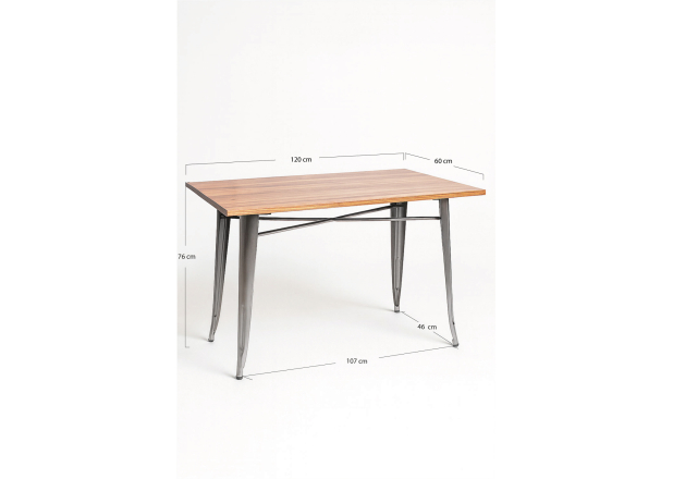 Mesa Meyer Rectangular Madera Natural 120 x 60 cm