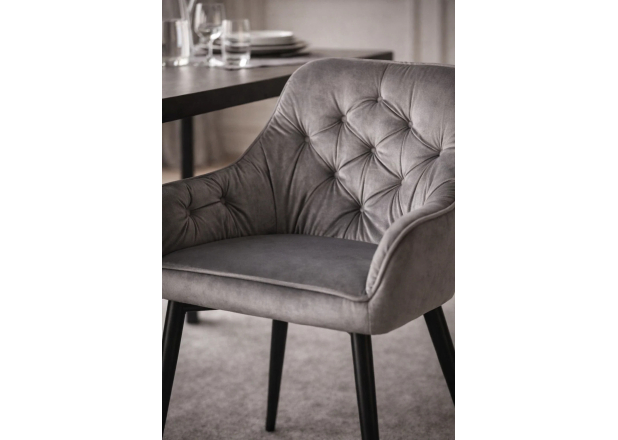 Silla Lensa Terciopelo