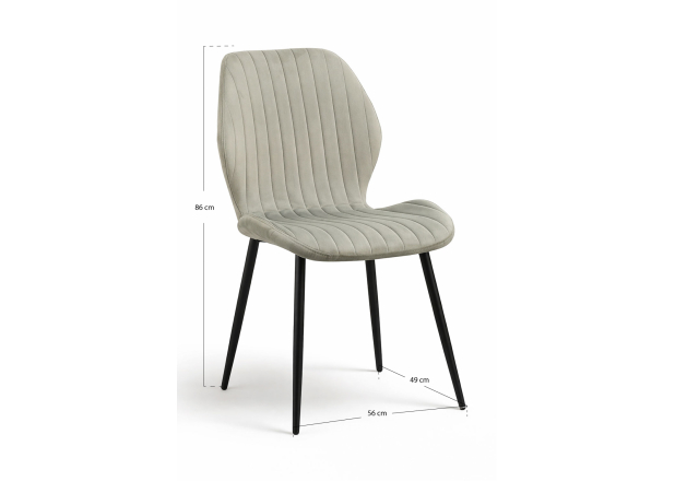 Silla Nulpi Terciopelo