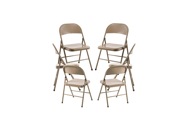 Pack 6 Cadeiras dobráveis para eventos Lion