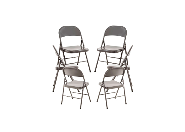 Pack 6 Cadeiras dobráveis para eventos Lion