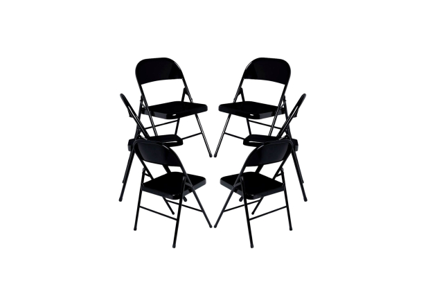 Pack 6 Cadeiras dobráveis para eventos Lion