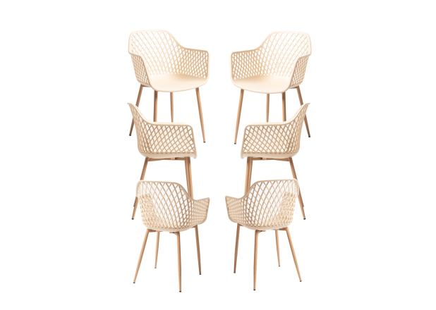 Pack 6 Cadeiras Meis