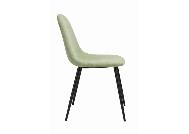 Silla Black Leo Tela