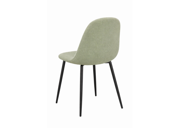 Silla Black Leo Tela