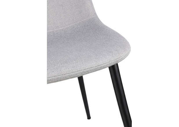 Silla Black Leo Tela