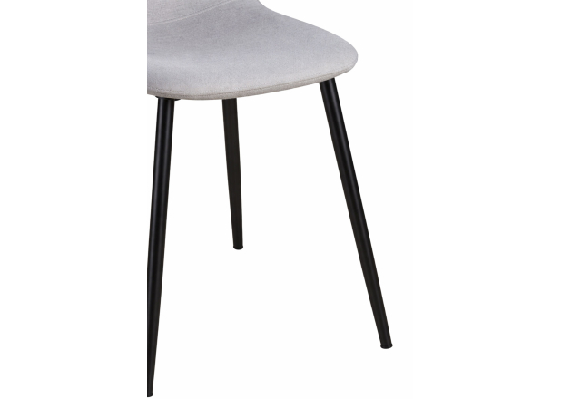 Silla Black Leo Tela