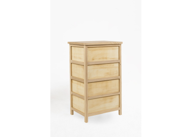 Cómoda Larga Nolatid 4 Gavetas