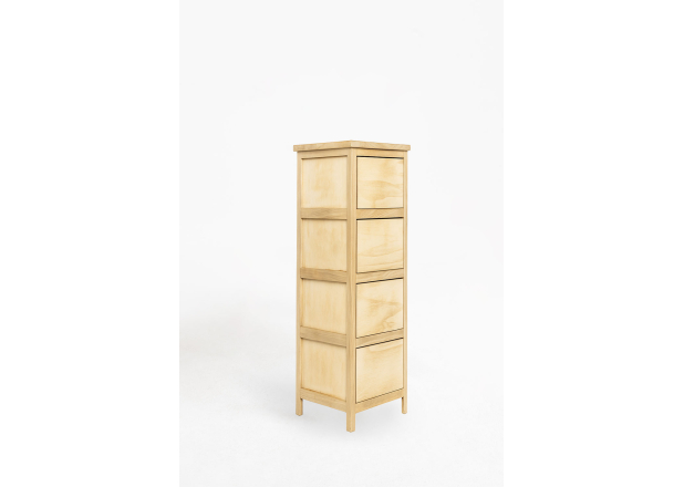 Cómoda Estreita Nolatid 4 Gavetas