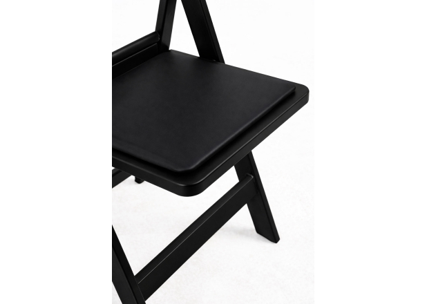 Pack 4 Sillas Laga Plegable con Cojín efecto Madera