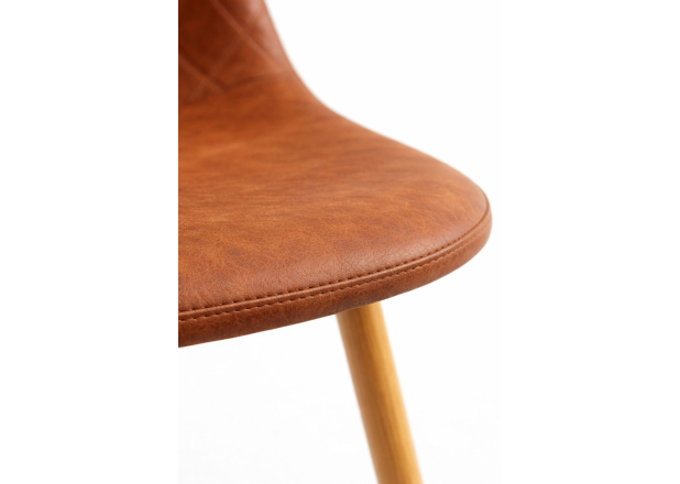 Cadeira Leo Couro Sintético