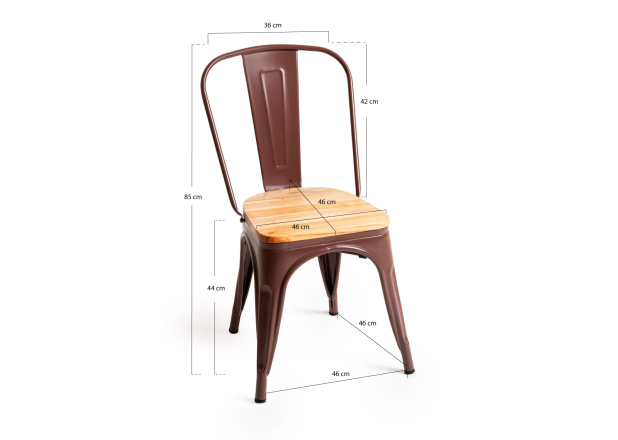 Silla Meyer Madera Natural