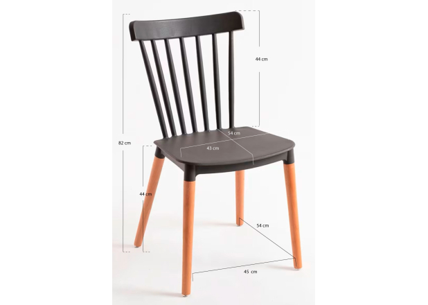 Pack 4 Cadeiras Sansa