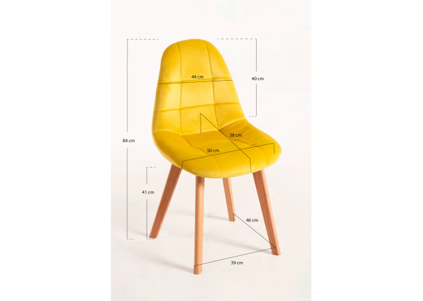 Silla Nordi Terciopelo