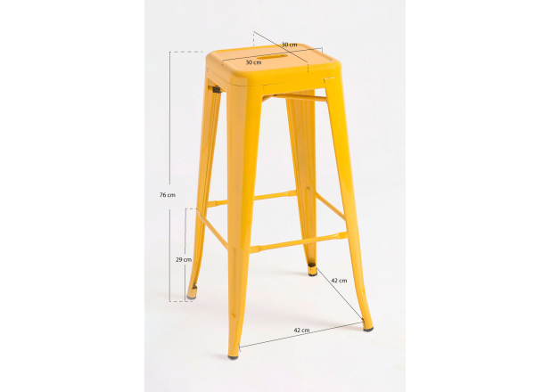 Pack 4 Bancos Meyer Altos