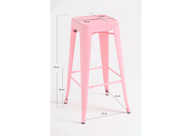 Pack 4 Bancos Meyer Altos