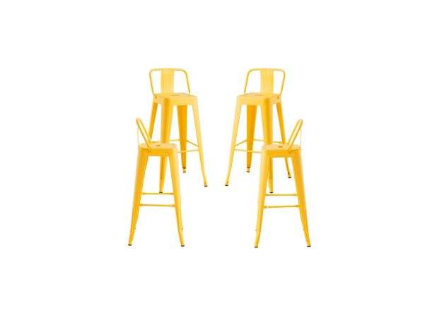 Pack 4 Taburetes Meyer Respaldo