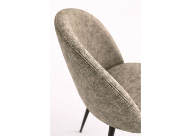 Pack 4 Sillas Black Vint Polipiel Vintage