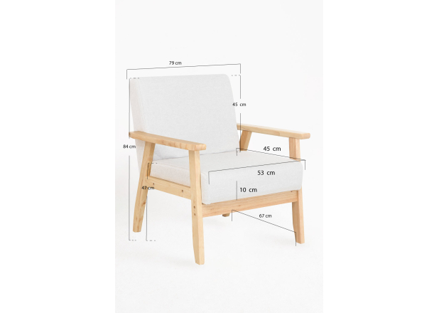 Sillón Mordex Tela