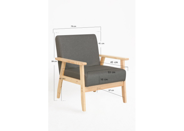 Sillón Mordex Tela