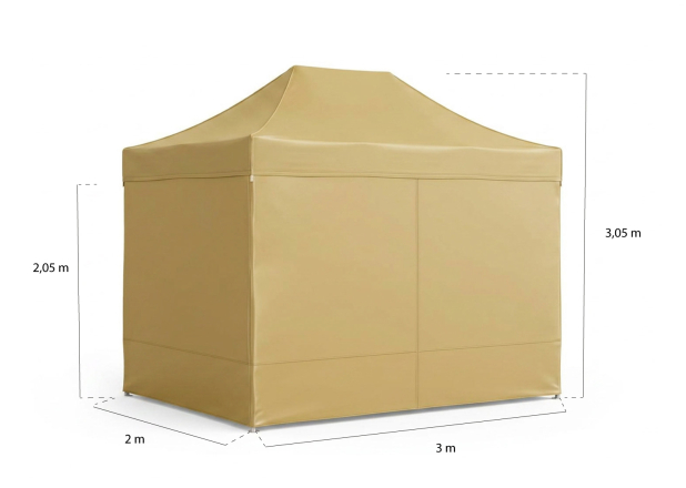 Tenda 3x2 Line (Kit Completo)
