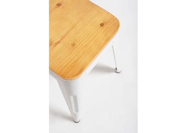 Pack 4 Taburetes Meyer Pequeños Madera Natural