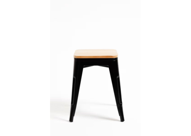 Pack 4 Taburetes Meyer Pequeños Madera Natural