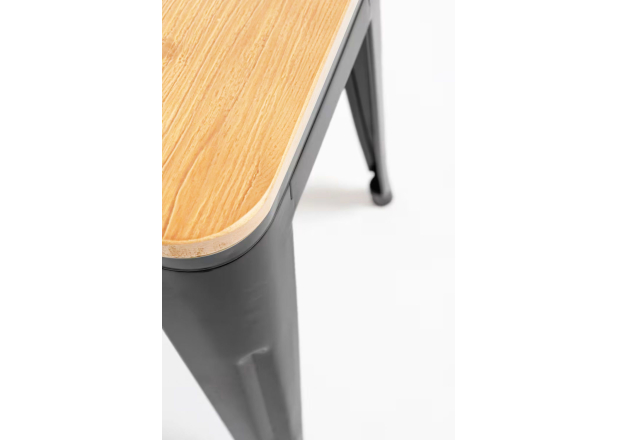 Pack 4 Taburetes Meyer Pequeños Madera Natural