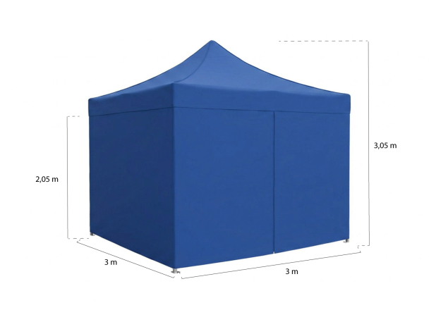 Tenda 3x3 Line (Kit Completo)