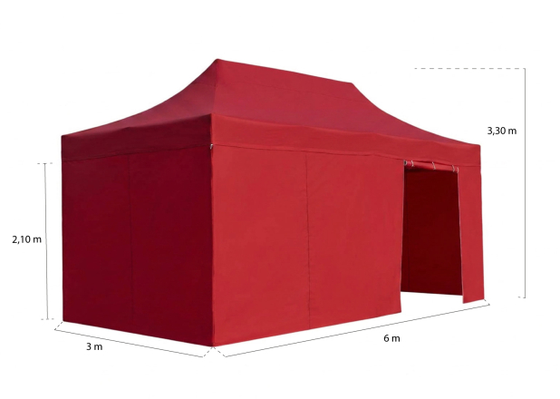 Carpa 3x6 Force (Kit Completo)