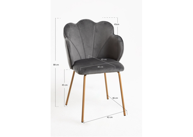 Silla Lygo Terciopelo
